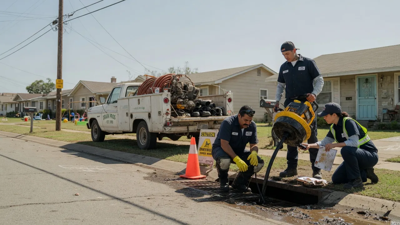 Drain Cleaning in Many, LA near me